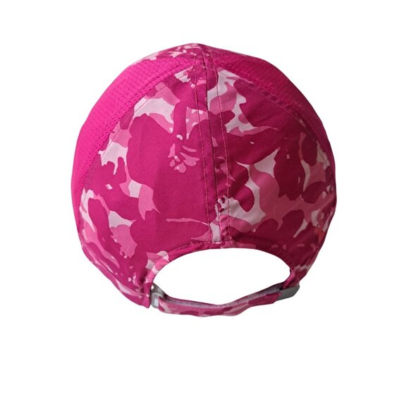 Under Armour Womens Pink Camo Adjust Baseball Cap Hat Poly Casual Golf - Picture 5 of 8